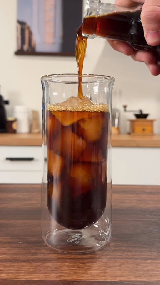 Cold brew doesn’t have to be complicated.

A 1:5 coffee-to-water ratio is the sweet spot for a bold, smooth concentrate. That means 1 part coffee to 5 parts water. Let it steep 12–24 hours, strain, and you’ve got a rich base you can dilute to taste.

Too weak? You used too much water.
Too bitter? Try a coarser grind or less steep time. 

#coldbrewcoffee
