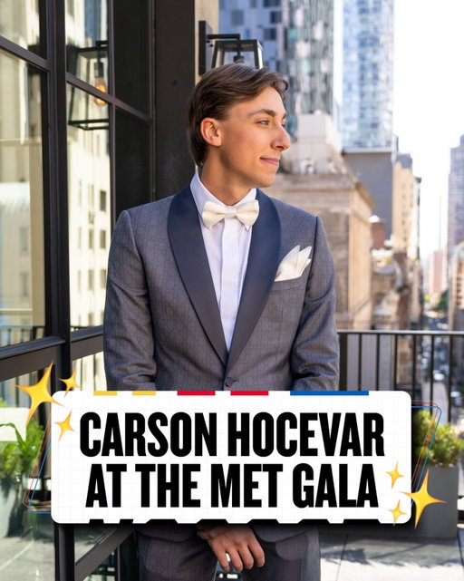 Traded his fire suit for a #MetGala suit. 🤩