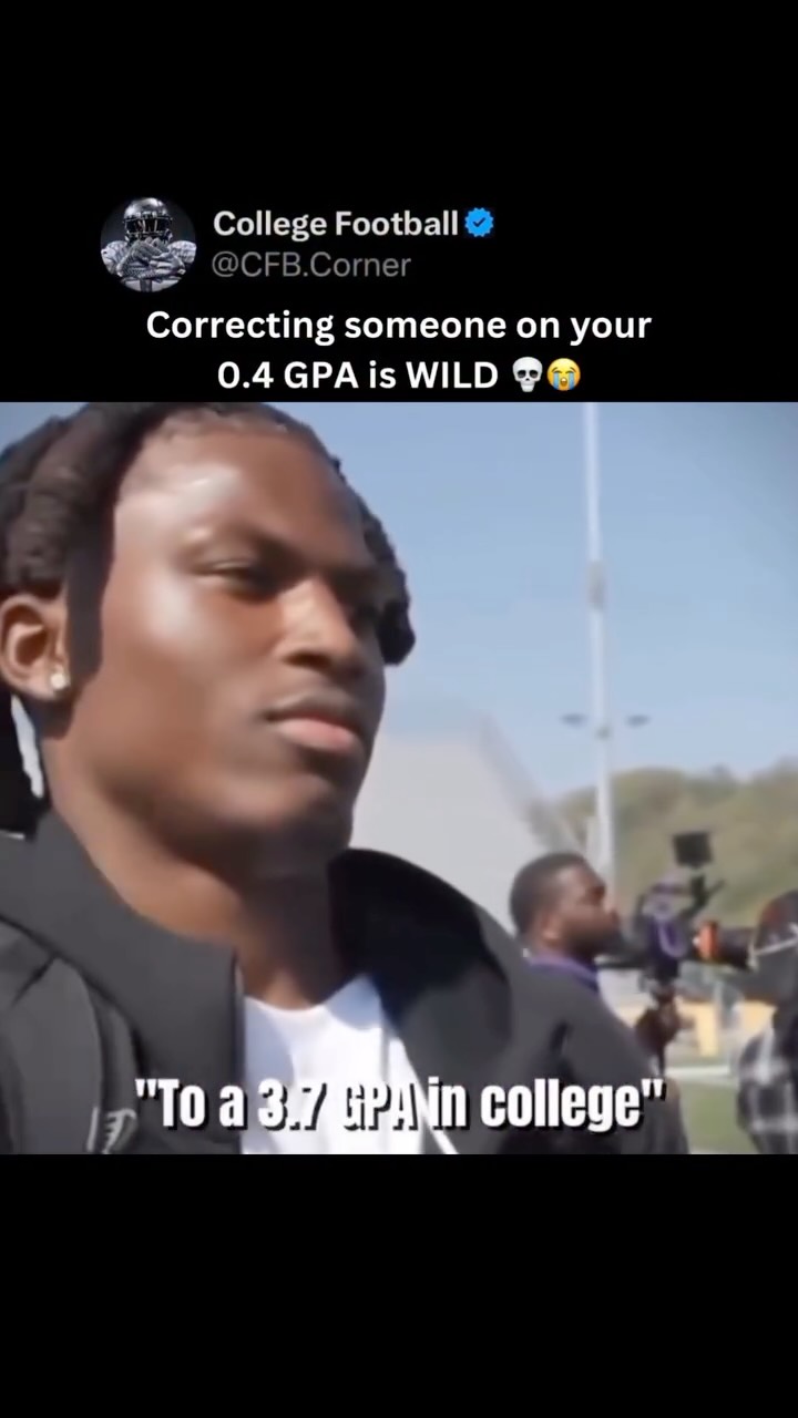 Arvell Reese is a linebacker whose talent on the field is undeniable, flying around and making plays that stand out immediately. From his path to high level football, he has shown the physical tools and instincts that make him a difference maker. But his story also highlights the reality that football alone is not enough, with academics playing a huge role in the opportunities a player gets. There are moments where people talk about that 0.4 GPA and how it nearly derailed everything, showing how important it is to handle both sides. It is not just about ability, it is about discipline in every area. He is not just a player, he is a reminder that the game requires more than just talent. #ArvellReese #CFB #Football #GPA #CollegeFootball

(via: @nfl.nationx)