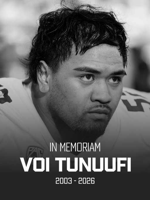 Our hearts are with the Tunuufi family, his loved ones, and every brother who wore the W beside him. Forever in The Pack.