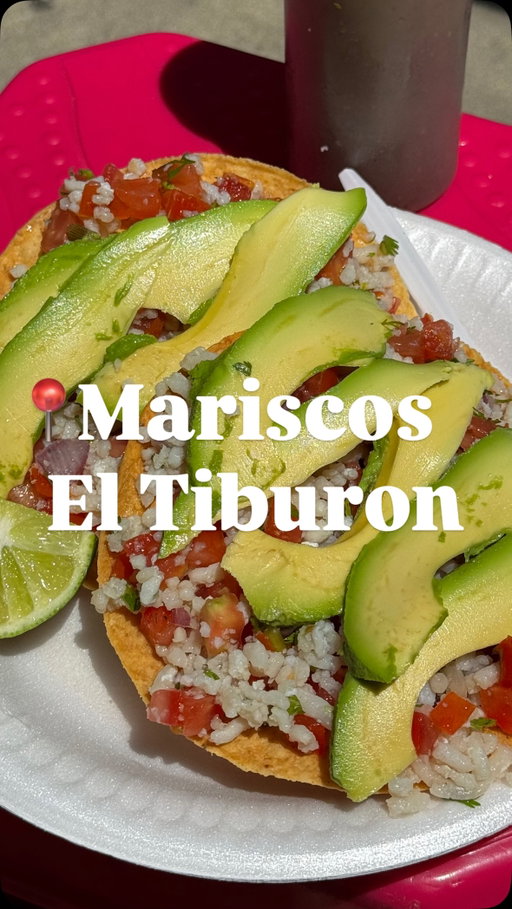 So glad I tried this spot. The fact that they’ve been in business for 30 years tells you everything you need to know.

The El Jefe tacos come with fish and shrimp and are huge. I also tried their fish tacos, which were excellent.

My favorite was the ceviche tostada. Super fresh and I loved loading everything up with their spicy salsa.

@mariscoseltiburonn 
📍 2304 W Sixth St, Santa Ana, CA 92703

#ocfoodie #fishtacos #mariscos #ocfood #tacos