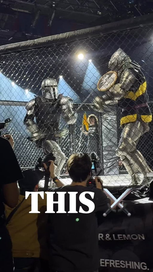 Chivalry, testosterone and medieval armour! Send this to a fellow booktok girlie ⚔️ 🌹

#TheArmoredLeague is my favorite sport and if you haven’t been, book your tickets to the next show IMMEDIATELY. #knightsofnewyork @gladiatorsnyc