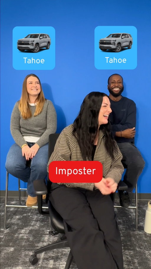 Would you have clocked the Chevrolet Tahoe? #Imposter #GMCanada #ChevroletTahoe