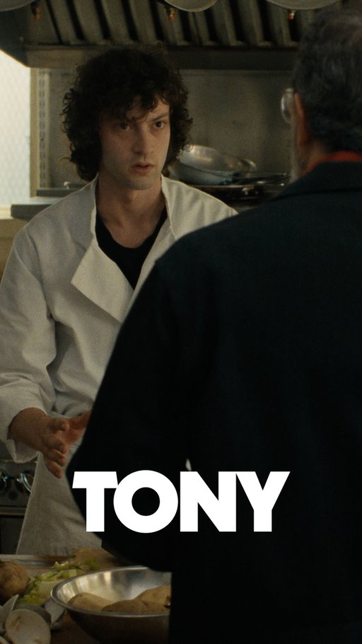 Where it all began. Dominic Sessa is Anthony Bourdain in TONY — from director Matt Johnson, in theaters this August.