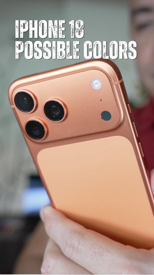 What do you think of the possible color options Apple might chose for its nex iPhone? Which one would be your favorite? #fyp #iphone18 #iphone18pro #newiphonecolors #apple