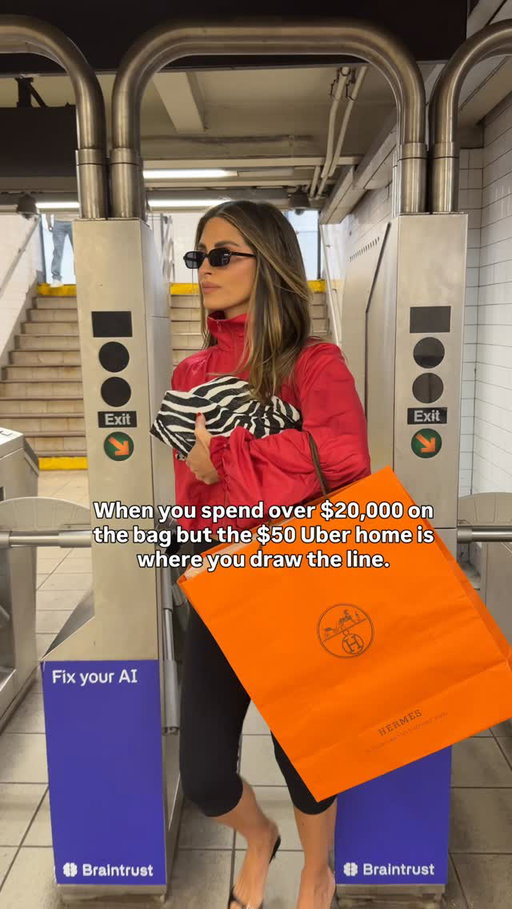 Girl math. #girlmath #newhermesbag #shoppinghumor #hermeshumor