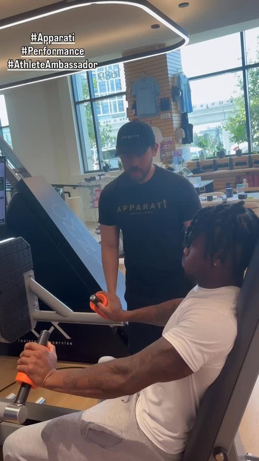 Love getting the work in and prioritizing performance readiness at Apparati. Their machines are next level, keeping me ready to perform every time. #performance #AthleteAmbassador
