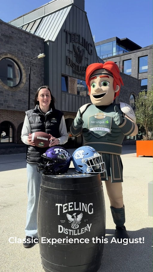 COMPETITION NOW CLOSED 🎉🎉

We're giving you a chance to win an unforgettable experience this August! Win tickets to attend this year's Aer Lingus College Football Classic, a €200 voucher for Kildare Village, a luxurious overnight stay at the Clayton Hotel in Dublin City Centre AND a VIP tour & tasting at our award-winning Teeling Whiskey Distillery!

To be in with a chance to win, simply...

- Follow @teelingwhiskey and @collegefootballireland 
- Like this post
- Tag who you'd bring along

Winners will be contacted directly by Teeling Whiskey on Tuesday 2nd June...Best of luck! ☘️🥃

#Giveaway #TeelingWhiskey #AerLingusCollegeFootballClassic #MuchMoreThanAGame #TeelingWhiskeyDistillery #ClaytonHotel #KildareVillage