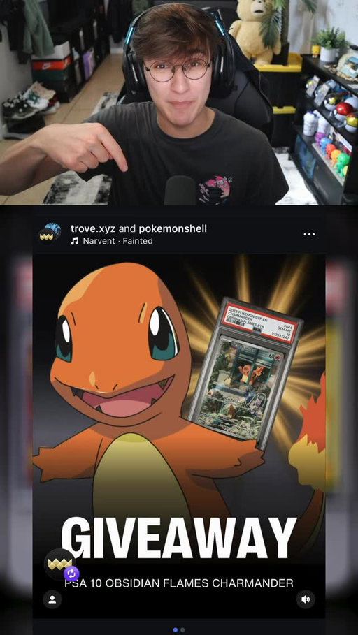 @trove.xyz crossing my fingers for this one, good luck everyone! 🫣🔥 #pokemon #pokemontcg #tradingcards #giveaway
