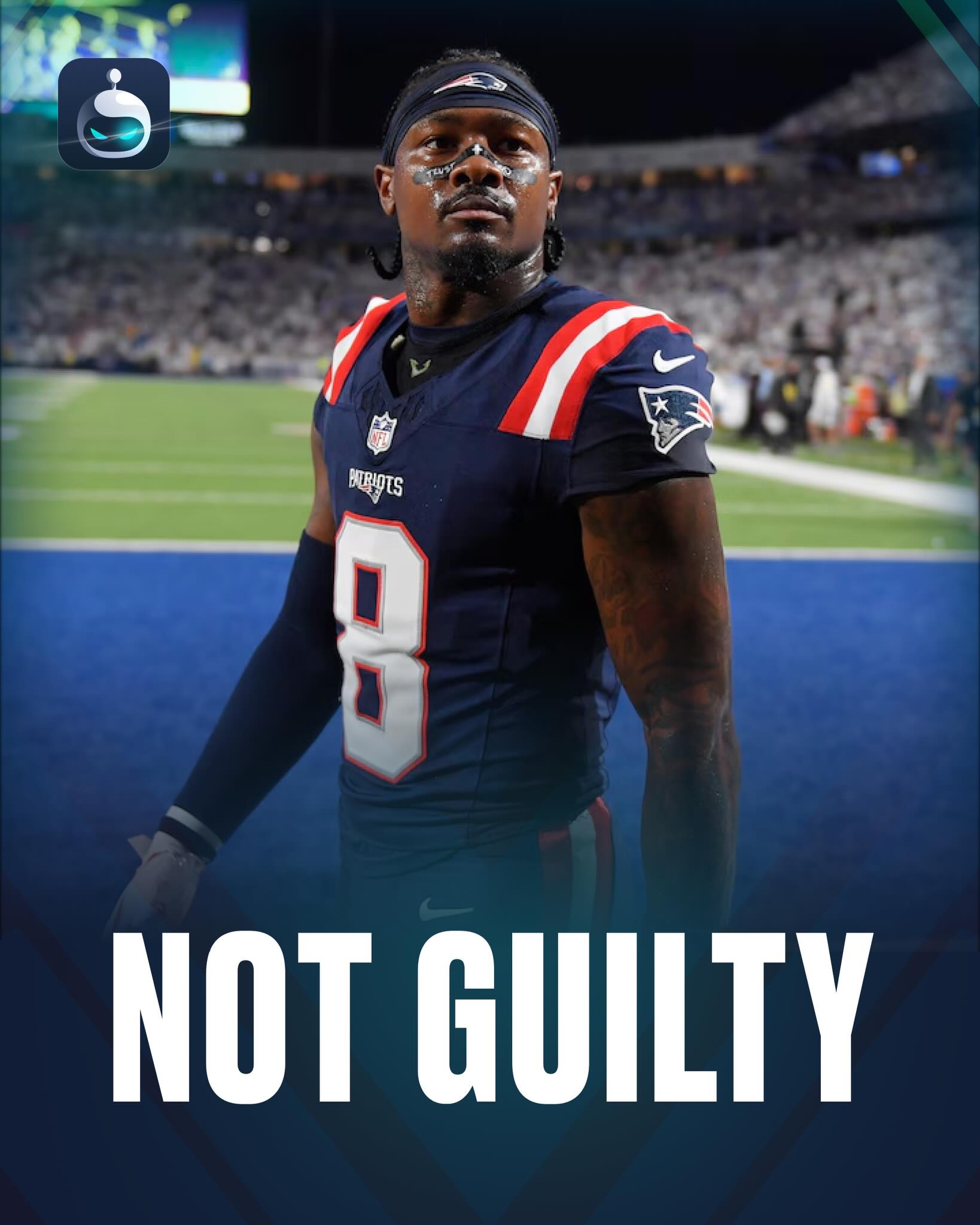 Stefon Diggs has been found not guilty on charges of assault, battery, and strangulation of his former chef.