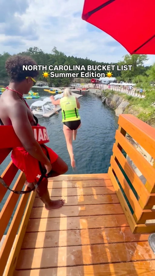 ☀️What would you add to your summer NC bucket list?? 

Here’s our top favs 
@fantasylakeadventurepark 
UTV Ride at Cape Lookout
@wetnwildep 
Wild Horse Watching at Shackleford Banks
@battleshipnc 
@lookoutcruisesnc 
@nczoo 

Save this for your summer adventures & follow me for more! 

nctraveleats ☀️ 

#explorenc #summerbucketlist #visitnc @visitnc
