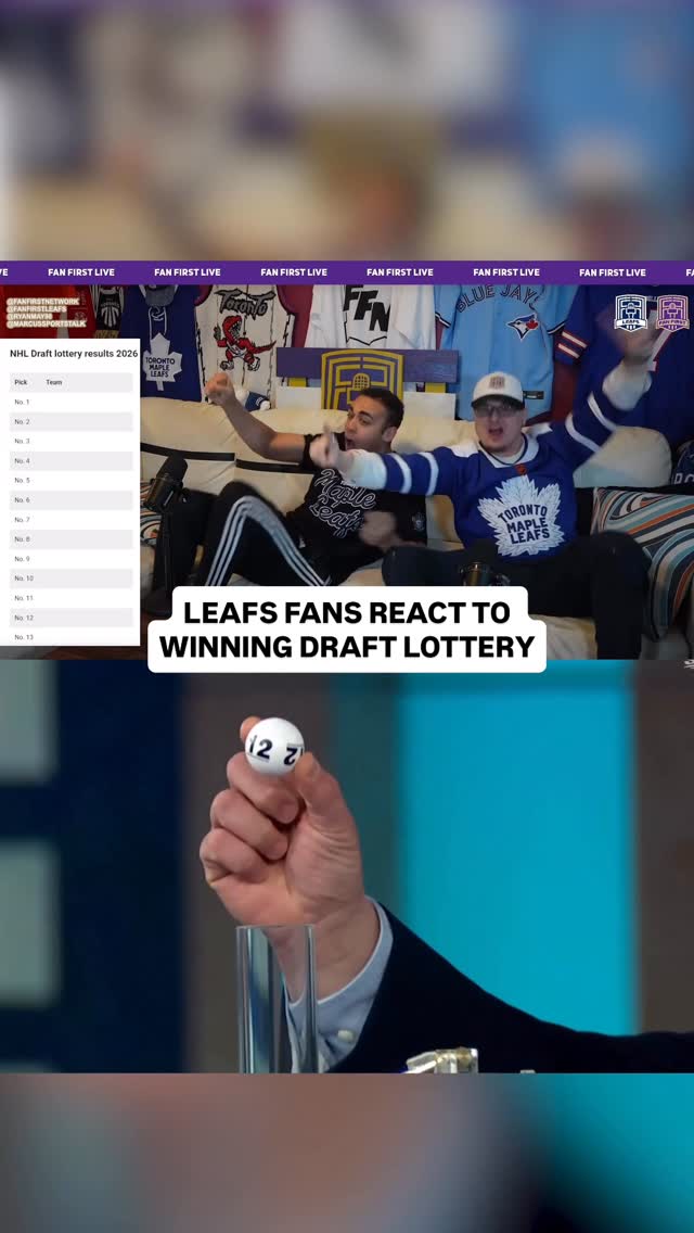 CAN YOU BELIEVE IT? THE MAPLE LEAFS WIN THE DRAFT LOTTERY AND HAVE THE CHANCE TO SELECT GAVIN MCKENNA. HAHAHAHAHAHAHAHAHAHAHAAHAHAHAHAHAHAHAHAHAHAHAHAHAHA FCK YOU BOSTON. GO LEAFS GO

#leafs #nhldraft #nhl #hockey #toronto