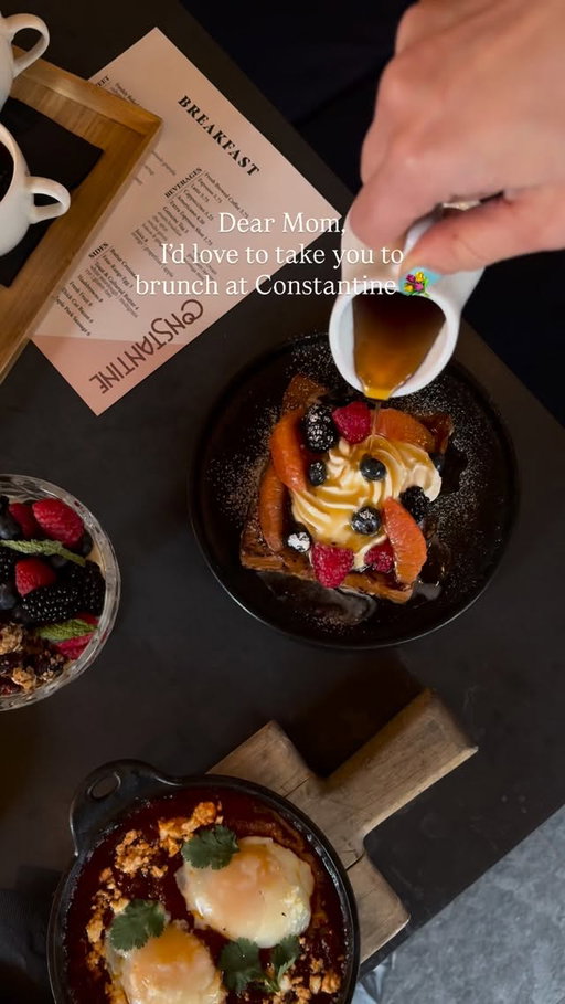 Send this to your mom and consider it planned! 💌

Toronto’s favourite brunch is going longer this Mother’s Day! Join us at Constantine for an extended brunch until 3 pm!

Reserve your table via link in bio.