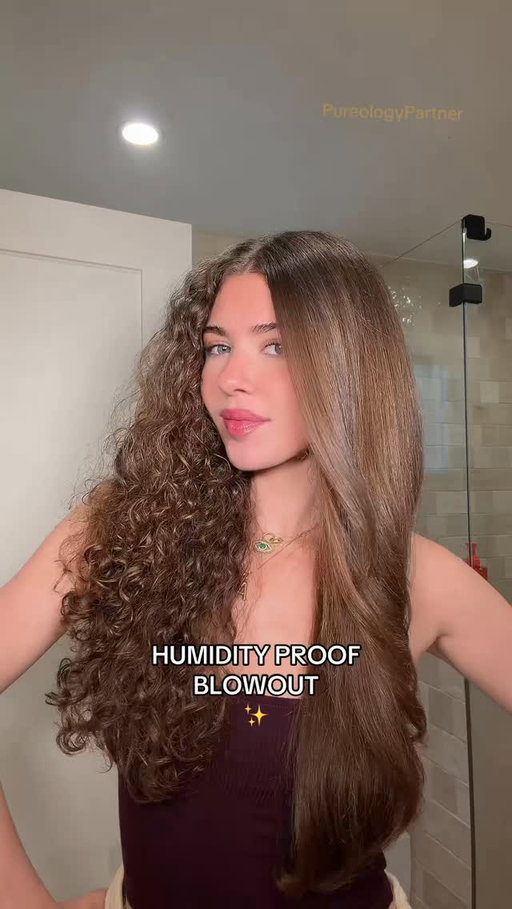 SO SMOOTH 🤩 @pureology #pureologypartner #smoothgloss #hairtransformation #hairtok
