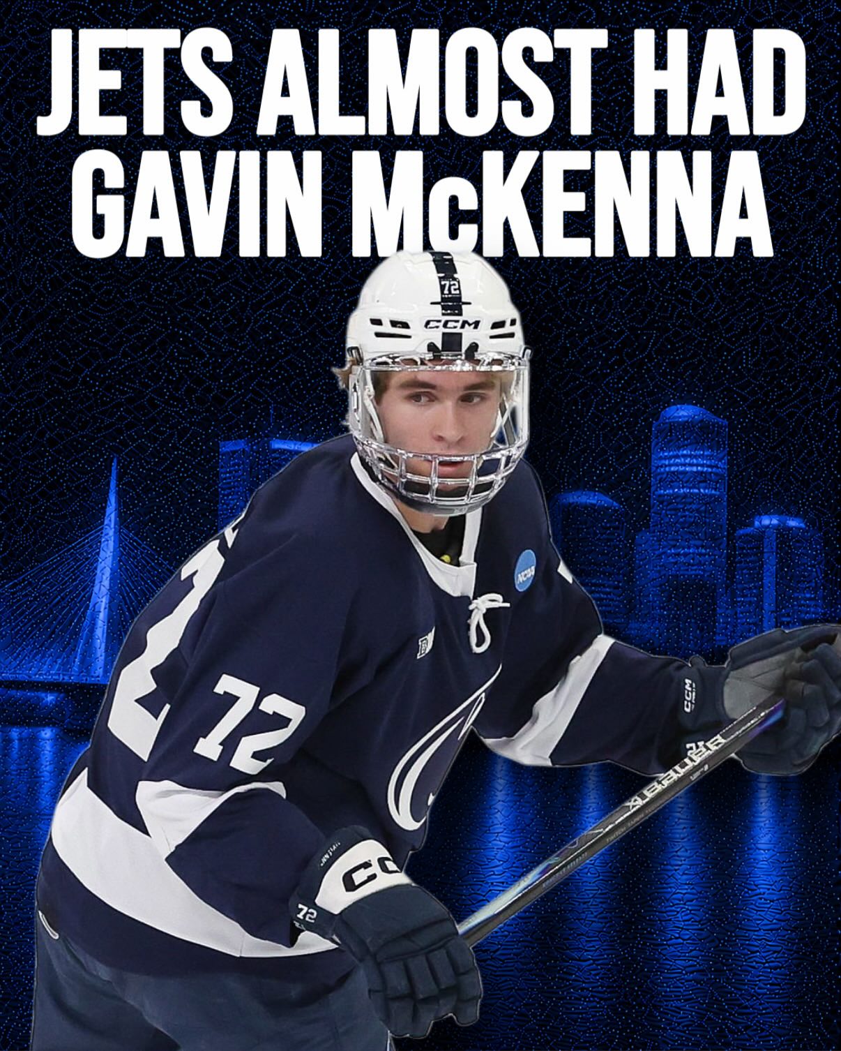 The final ball the Winnipeg Jets needed to land the #1 pick in the 2026 NHL Entry Draft and the chance to select Gavin McKenna was an 8.

The 8 was the second ball to go through the chute, the first was Toronto's.

We almost saw @gavin_mckenna27 in WINNIPEG 👀