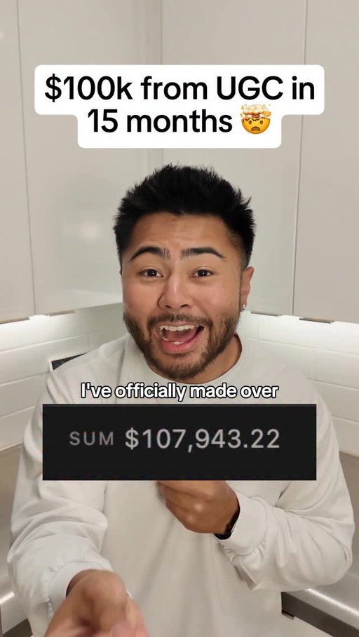 I just hit $100k from UGC since starting only 15 months ago…

I went from broke, depressed, working a job I hated and living with my parents to now living a life I never thought was possible for me until I started UGC!

And so many people have asked how to do the same, which is why I’m so excited to finally help normal people build out their UGC business from zero with my community, UGC Buildout

If you want to work with me directly and learn how to make money with content creation, comment “UGC” and I’ll send you the info!

ugc content creator, how to start ugc, ugc for beginners, how to make money with ugc, user generated content, get paid to create content, make money online 2026, beginner content creator tips, how to get brand deals, ugc portfolio, how to build a ugc portfolio, how to land ugc deals, content creator side hustle, quit your 9 to 5, make money from your phone, social media side hustle, remote income ideas, gen z income, digital creator tips, content creation for beginners, how to work with brands, ugc examples, tiktok ugc creator, instagram ugc creator, paid content creation, brand deals for beginners, freelance content creator, online income streams, creative side hustle, make money without followers