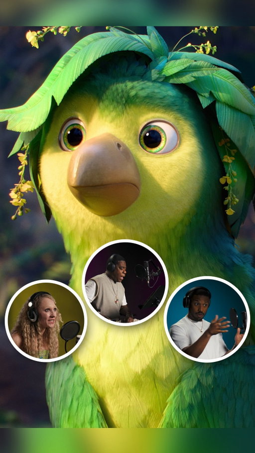 in the booth with SWAPPED stars Michael B. Jordan, Juno Temple, and Tracy Morgan 💖