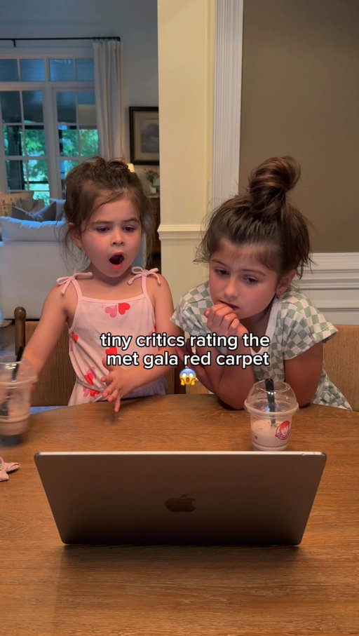 tiny critics 🤝🏽 met gala 2026 👀🍿lolol