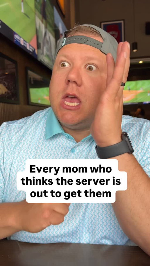 Always has to find something to complain about #comedy #mom #restaurant #server