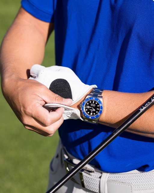 Before the swing. Rolex submariner Ref. 126619 “Cookie Monster”, on loan from @bobswatches