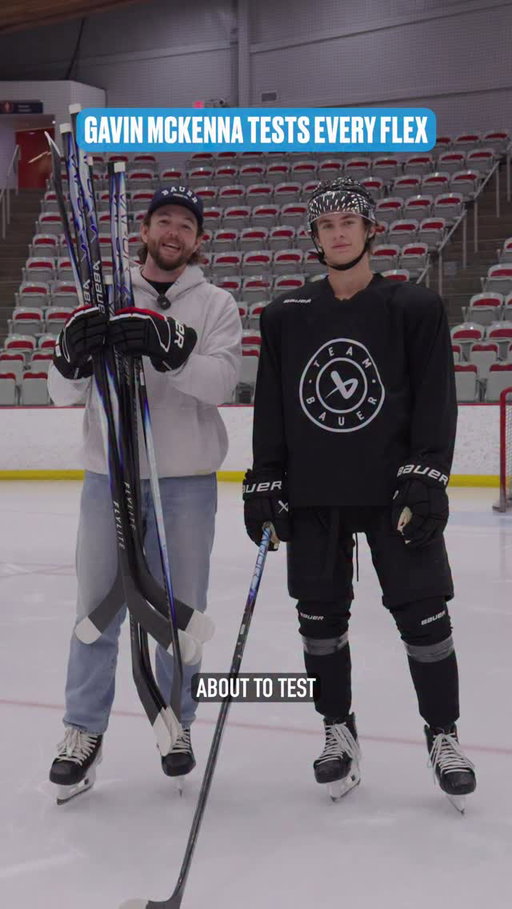 2026 Top Prospect @gavin_mckenna27 tested out every flex on the Vapor Flylite 💥

Watch the full video on the Bauer YouTube Channel 🚨
