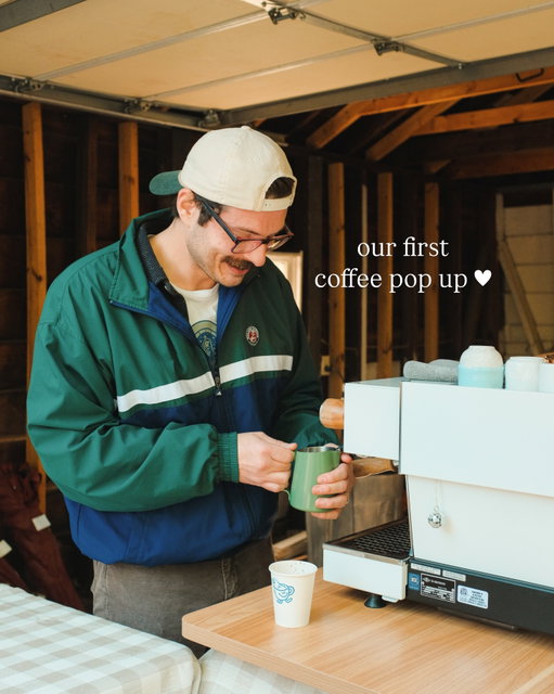 I’ve been trying to think of words to describe this first pop up but I’m honestly speechless. 

Such a special day filled with friends, community, vinyl, and a shared love for coffee all while supporting charity! Thank you to everyone who came out, you made all of us so happy 🥹 we can’t wait to do this again soon, so stay tuned! 

Also swipe to the end for a fun timelapse of the day 🫶🏼
.
#coffeepopup #latteart #homebarista #cafevibes #coffeeshop