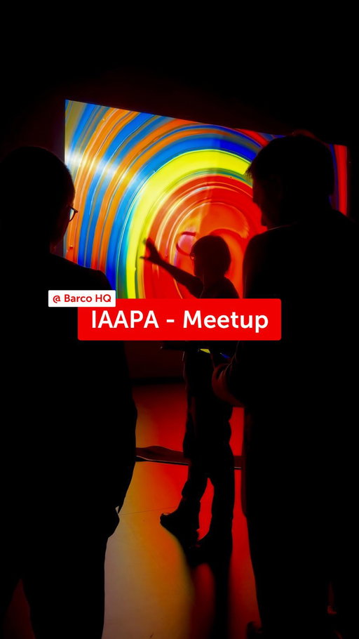 🎢 A look back at a great day at Barco HQ. Inspiring conversations, shared ambitions, and a room full of people shaping the future of theme parks, together with IAAPA EMEA. Thanks to everyone who joined us in Kortrijk!

#BarcoTech #ThemeParks | @iaapahq