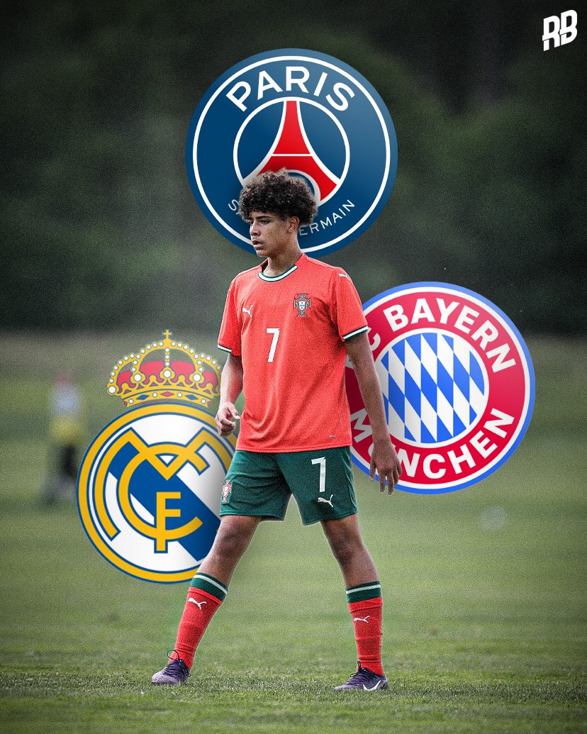 This could be huge… according to reports Cristiano Ronaldo Jr. could turn down the chance to play with his dad, and instead move to Europe 👀🇵🇹

Top academies, including Real Madrid, Bayern Munich and PSG are interested. Dortmund and Sporting CP are also options 💫

Would be crazy to see Cristiano Ronaldo Jr playing at the top level one day… 🤯