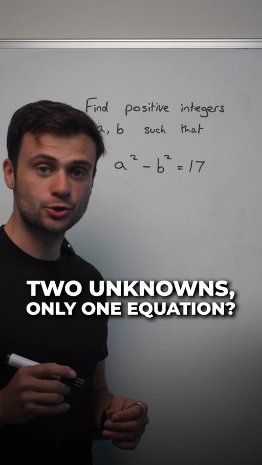 Use structure, not guesswork. Factoring and constraints turn one equation into a solvable system.