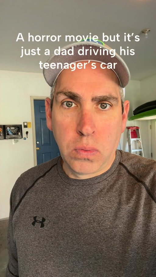 Inspired by real life 💀. Throw dad a bone and get him a copy of my new book “Dad Can You Not?” for Father’s Day. Link in bio #dad #funny #teenager #driving