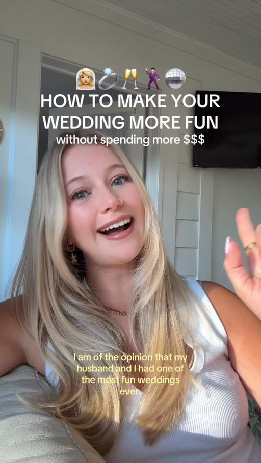 turns out the secret to a fun wedding isn’t spending more money… it’s just doing whatever you want 👀

we skipped a few traditions, stayed on the dance floor all night, and made choices that let us actually enjoy the day instead of performing for it

10/10 would recommend ✨

save this for later & send it to a bride doing things her own way 👀 #2026bride #2026wedding #weddingtips #weddingideas