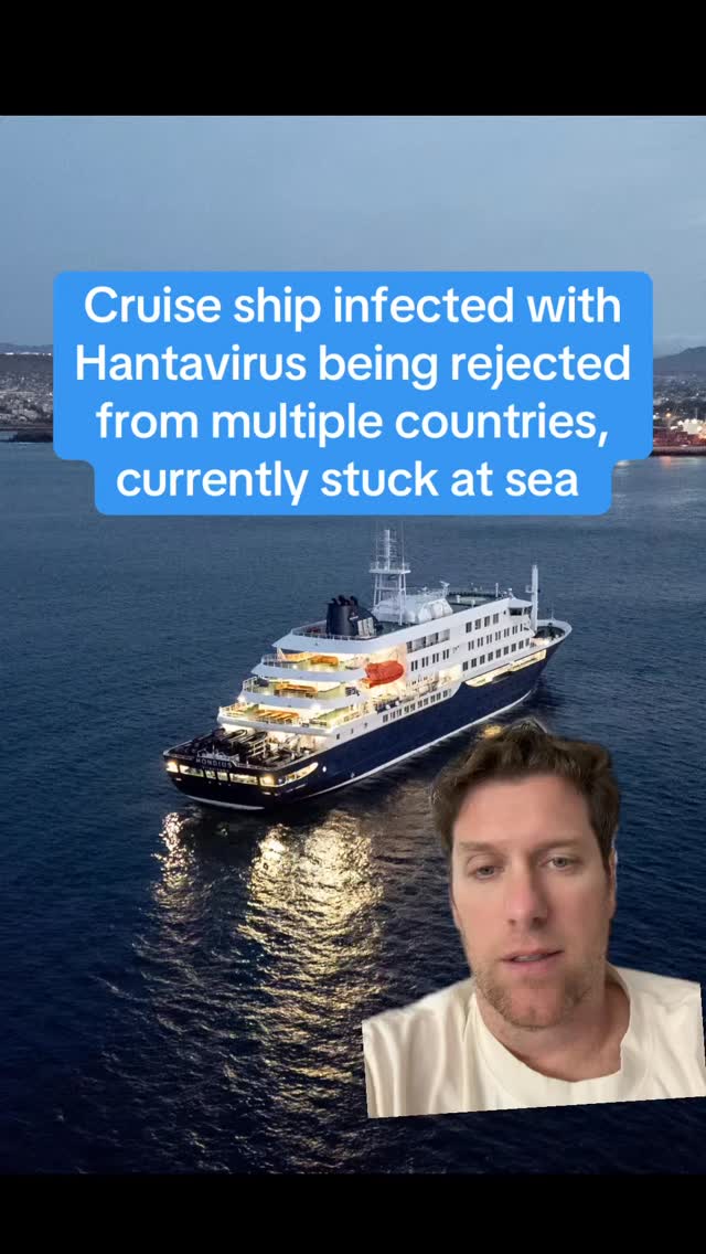 Cruise ship infected with Hantavirus being rejected from multiple countries, currently stuck at sea. Two easy solutions:
1) we vote on the most annoying country who we all hate and they have to take them
2) blow up this ship bill burr style and then ban all cruises for the rest of time bc they are nothing more than a vessel for disease and human trafficking white trash people