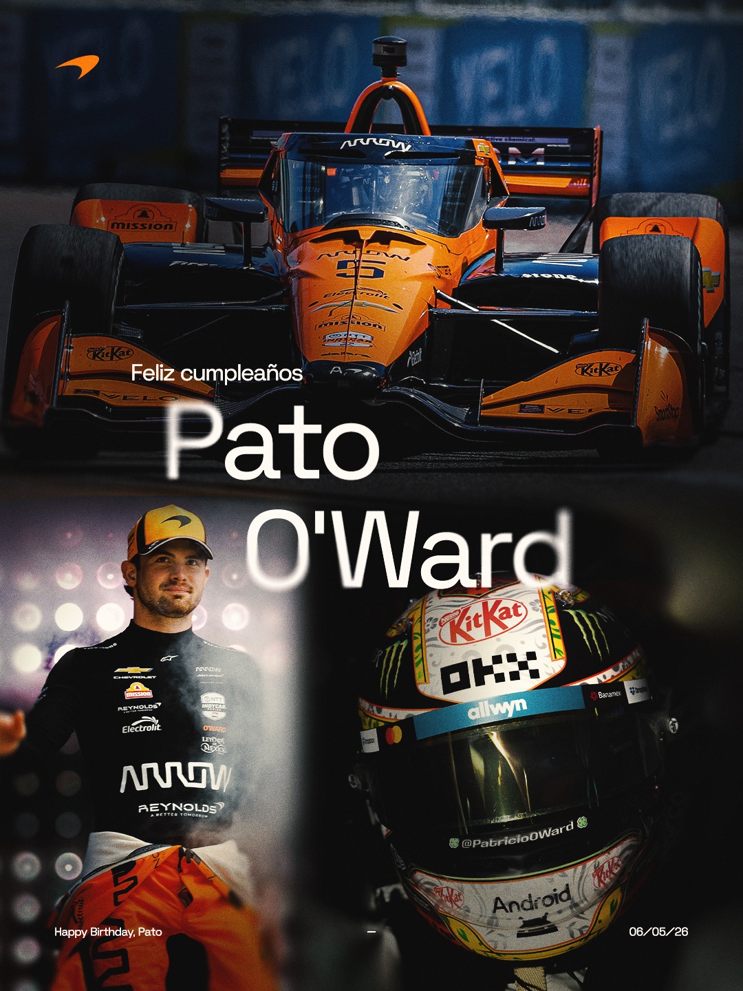 Happy Birthday, Pato 🎉

#McLaren