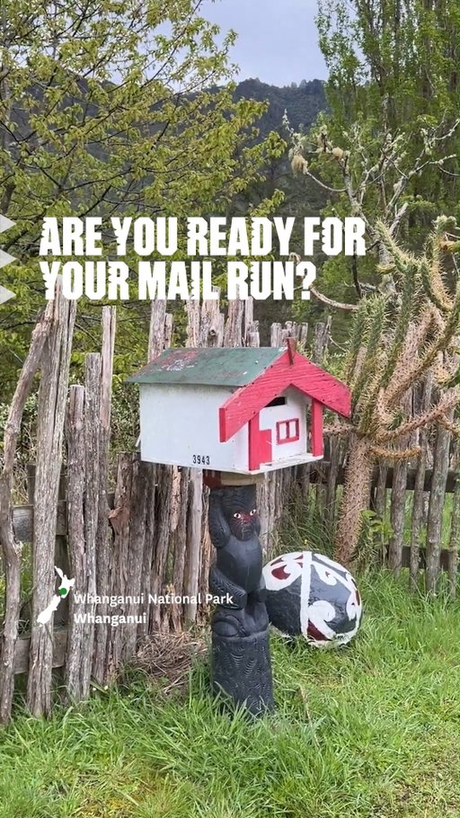 Keen to take it slow along the Whanganui awa (river), where every stop has a story?

Follow the mail run with Tracey as she delivers letters to places you wouldn’t find any other way.

📍Whanganui Mail Run, Whanganui

Want to see Whanganui like a local? Comment “Mail” and we’ll send you more. 

#NZMustDo #NZBucketList #FEEL100inNZ

👉@DiscoverWhanganuiNZ👈
ID: Tracey travels along the Whanganui awa (river) on a mail run, stopping at Koriniti Marae, the Kāwana flour mill and the Jerusalem/Hiruharama convent.