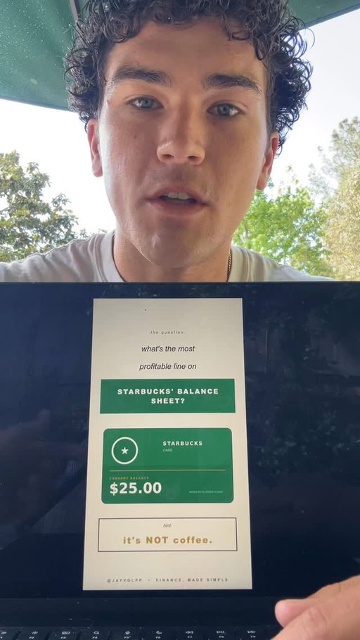 What’s the most profitable item for Starbucks?