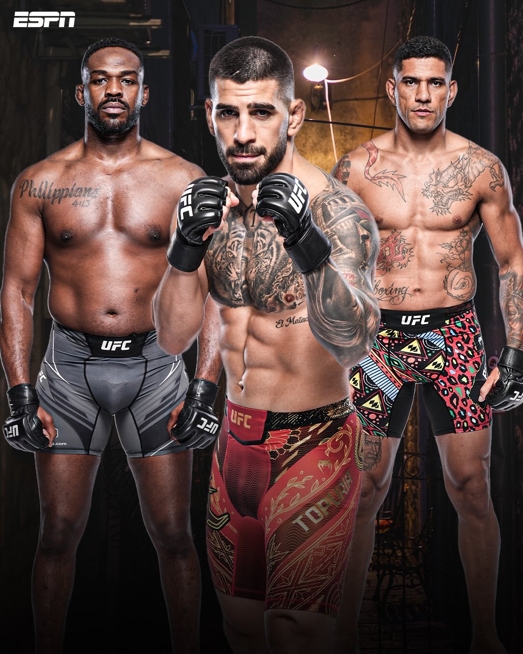 Ilia Topuria said that he would want Jon Jones and Alex Pereira as his partners in a street fight 👀

They would be unstoppable 🤝 (📸 @iliatopuria)