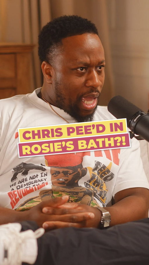 Not sure why Babatunde on the Bake Off made Chris completely change his personality… But here we are. 😨🫣😳 Ew.