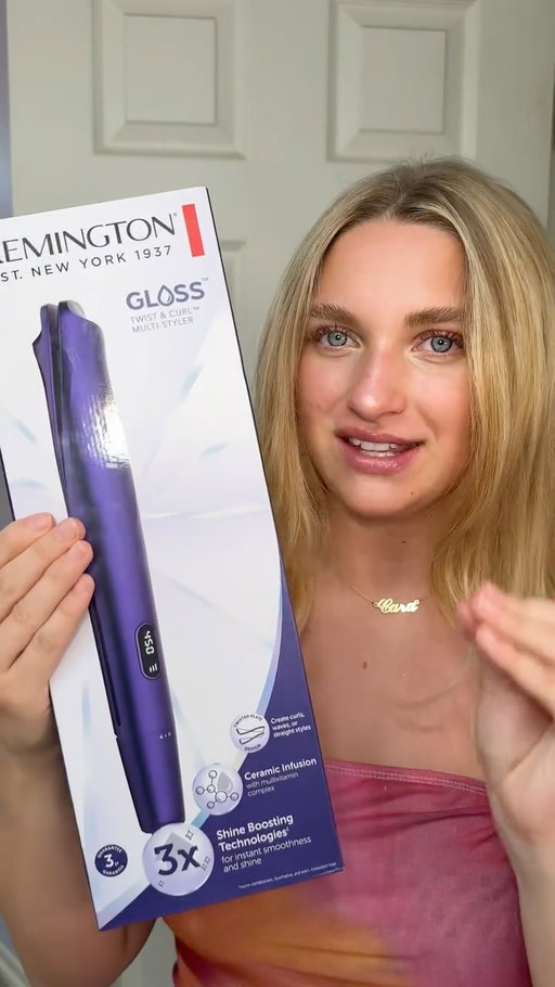 Let’s hear it for our favorite part of getting ready: The hair! 🎀

With the Remington® Gloss™ Twist & Curl Multi-Styler, you can achieve that instant smoothness and shine with its 3x Shine Boosting Technologies. 

Add it to your getting ready routine by checking out your local Target or Target.com! 
 
#RemingtonHair #hairstyles