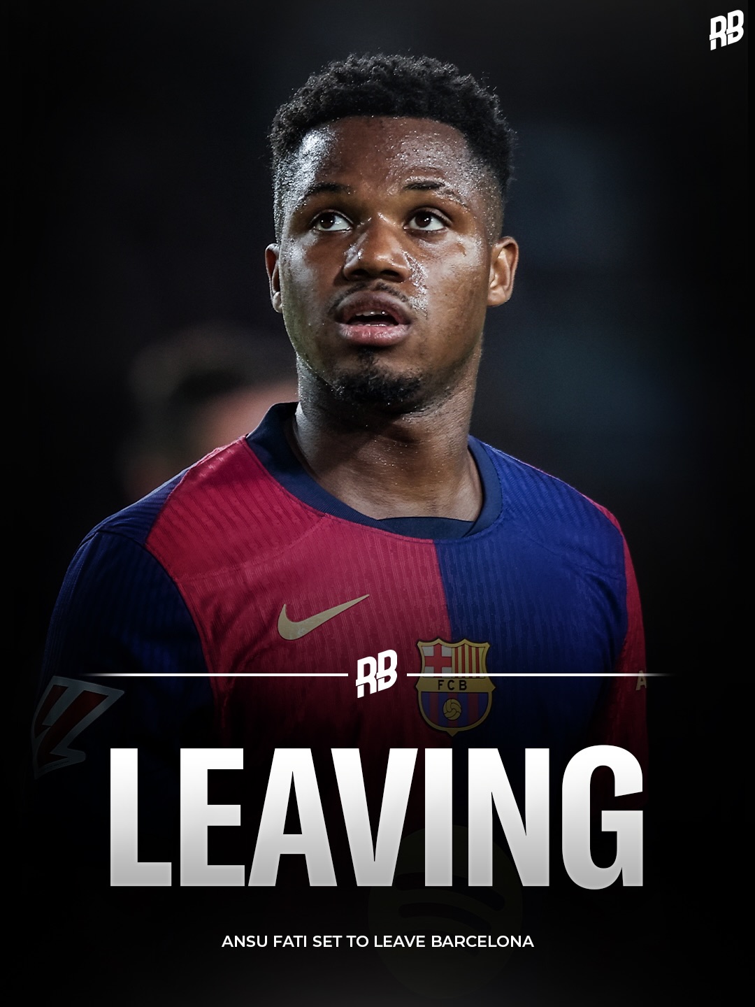 Wow… Ansu Fati will LEAVE FC Barcelona this summer to join Monaco permanently 💔

When you deep it Fati was the heir to Lionel Messi and even took his no. 10 shirt… so sad to see it not work out for him at Camp Nou, he’ll be back one day I’m sure 💪🏽