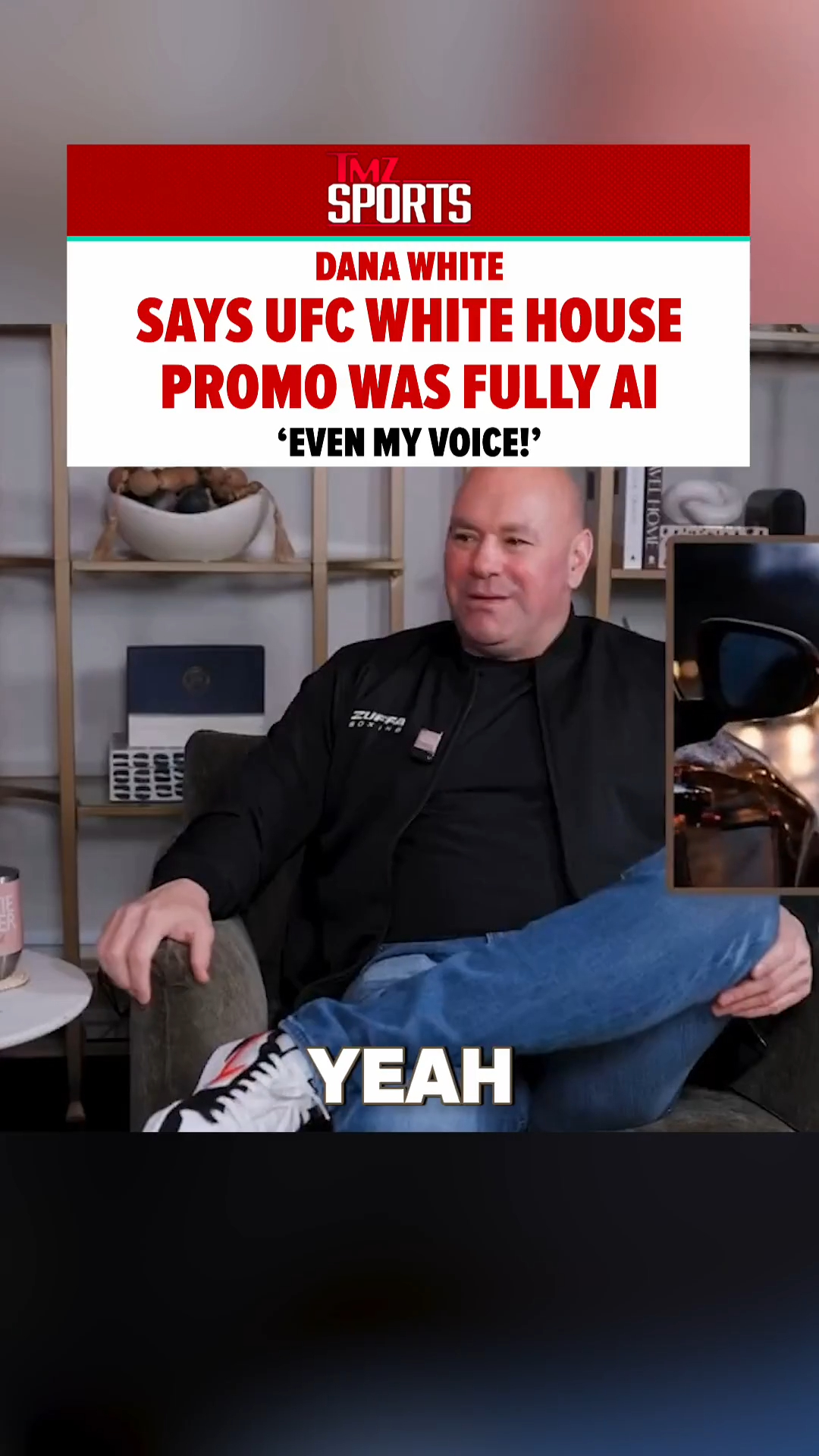 Is AI getting out of hand?

Dana White sat down on the The Katie Miller Podcast and revealed that the entire UFC White House card promotion was made with AI… including Dana’s voice. 🦅🤖