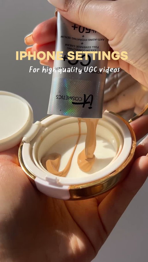 POV: you finally fix your iPhone settings and your UGC videos start looking WAY more professional ✨

SAVE this for later 👀

My favorite iPhone settings for beauty + product content:

• 4K video quality
• 30fps for natural motion
• HDR OFF
• Exposure lowered slightly
• Focus locked onto the product
• Window lighting only
• White foam board for light reflection
• Slight shadows for depth
• Clean white backgrounds
• Back camera only
• Macro/detail shots whenever possible
• Slight zoom for more expensive-looking shots

Remember:
Good UGC is not about having the most expensive camera.
It’s about lighting, clarity, and attention to detail.

Follow for more creator tips + digital marketing content ✨

✨CLICK THE LINK IN MY BIO for more creator resources!~✨

#ugc #ugccreator #beautycreator #contentcreation #iphonography #videotips #contentcreatortips #digitalcreator