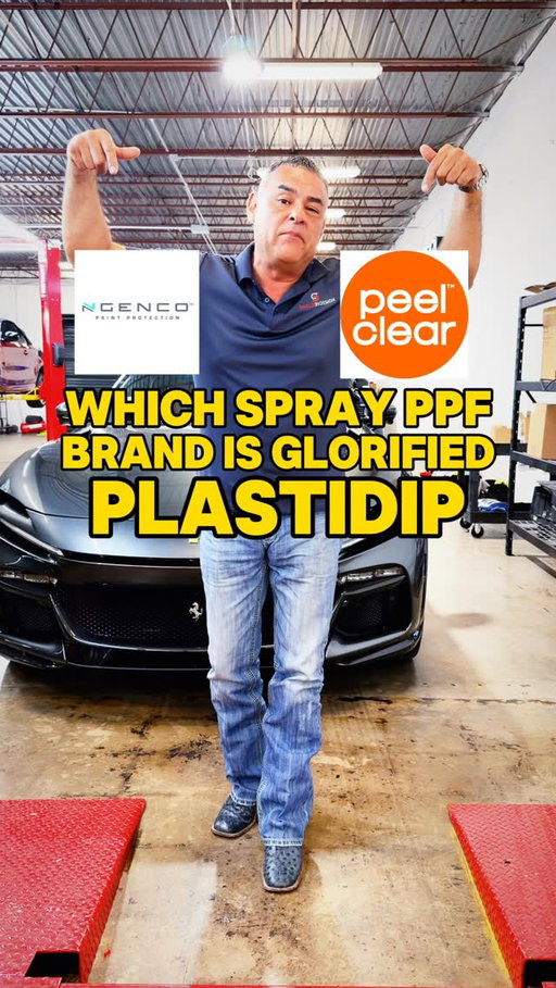 Which spray PPF brand is glorified plastidip 🤔