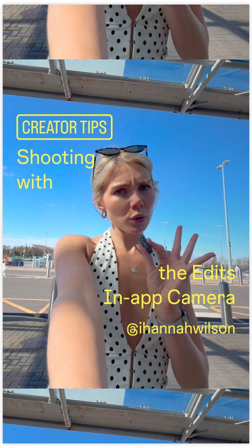 Travel creator @ihannahwilson shares how she makes her life look like a movie with just her phone 📱 — open the Edits app and play around with zoom, color-grading, and of course, some imagination ✨🎥