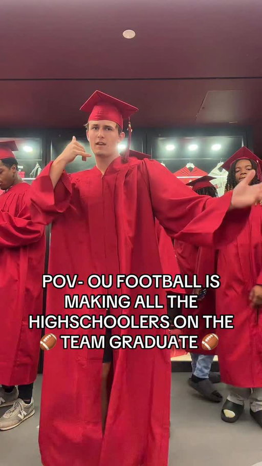 We Are STUDENT ATHLETES!!! 😂 🏈 
#jakekreulclassic #d1 #dlathlete #collegefootball #oklahomafootball