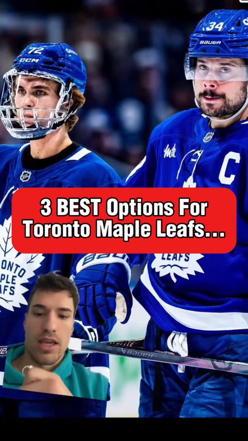 The Toronto Maple Leafs won the 1st overall pick. 🏒

Now, what should they do with it?
