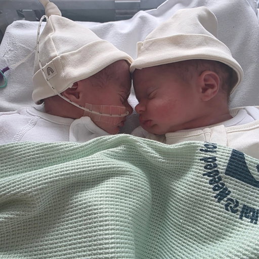 Principal Michael, and wife Felicity, are so exciting to share Bobbie and Suzy French were born this morning and everyone is in good health ❤️ 

These two little identical fire crackers are already buzzing to meet everyone soon 🙌