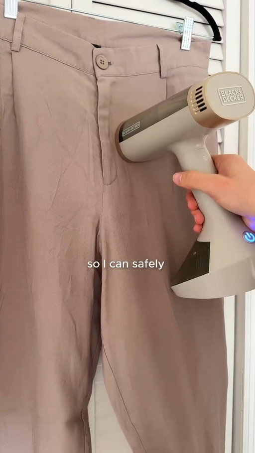 Stop ironing, start vacuum steaming. 

Get smooth, wrinkle-free clothes in a single pass with the Black + Decker Vacuum Steamer. No setup, no hassle, just results.

Available now at Walmart.com.

#steamer #removewrinkles #vacuumsteamer