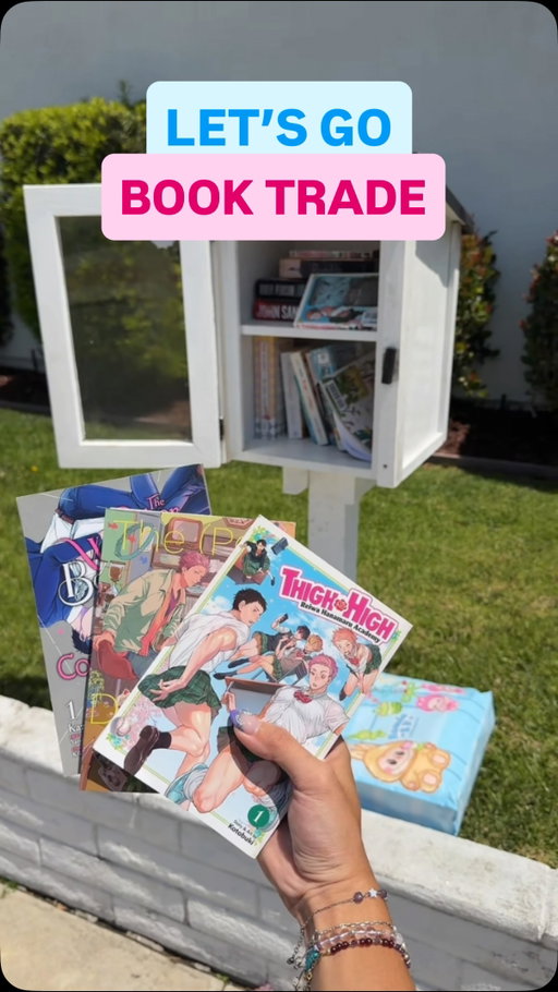 hopefully they like my manga… 
 
 
 
 
 
#trinkettrade #manga #anime #socal #booktok