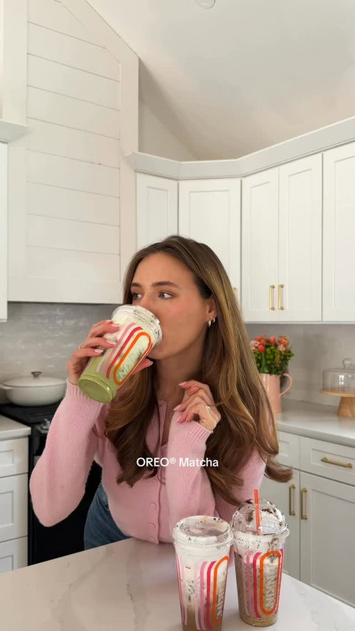 #ad dare I say this is their best menu drop yet… the OREO® 
Cloud Latte is my favorite #DunkinPartner