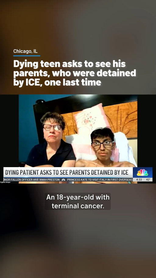 Kevin González, 18, has only days left to live, but his final wish of seeing his parents one last time before he dies could be in jeopardy. González, who was born in Chicago, was diagnosed with stage 4 colon cancer in January. The cancer quickly spread throughout his body and doctors informed him treatment was no longer an option. This is his story. #ice #immigration #detained #chicago #cancer #terminal